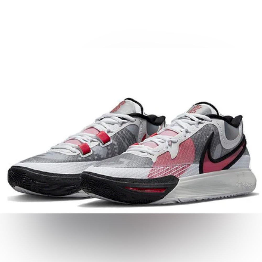 NWT Nike Kyrie 8 GO (GS) in White/University Red-Black Size 4Y